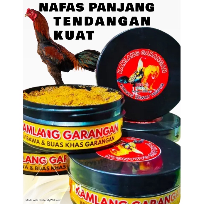 JAMU AYAM ADUAN PUKUL KERAS jago bangkok fitamin ayam jago KAMLANG GARANGAN & BINARAGA AYAM (KAMLANG