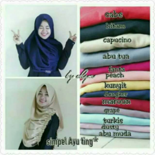 Jilbab ayu tingting