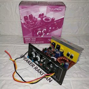 Kit Power Amplifier Subwoofer mobil 200watt DC 12V DMS 310