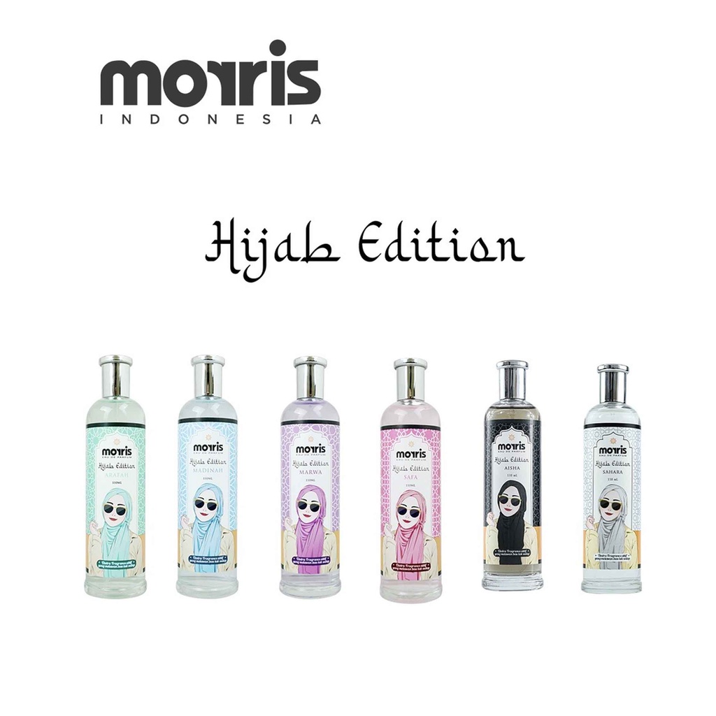 Morris Hijab Edition / Parfum Eau De Parfum / Minyak Wangi Botol / 110ml