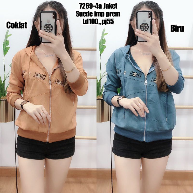 7269-4 Jaket Chanel Suede imp