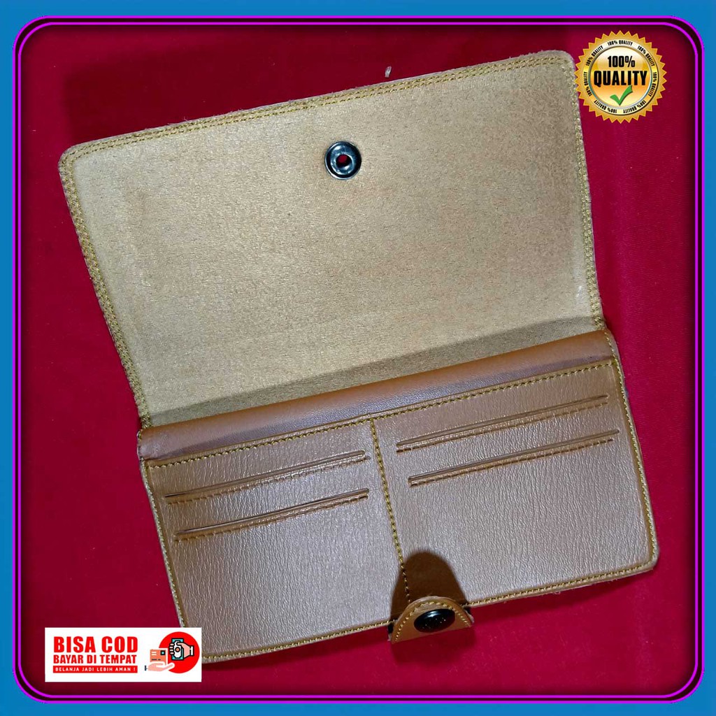 dompet cowok kekinian amt Panjang kancing keren kasual best seller