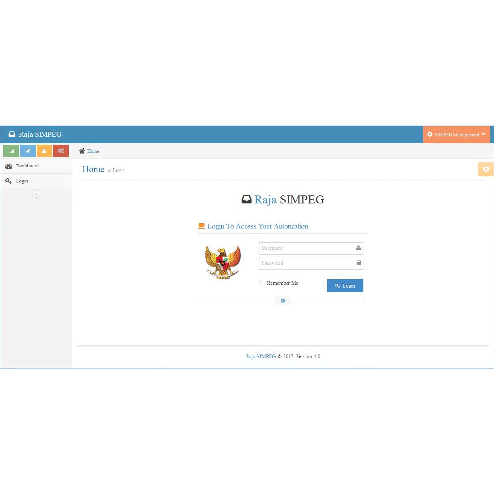 Aplikasi SIMPEG Ver 4.0 Manajemen Kepegawaian Online