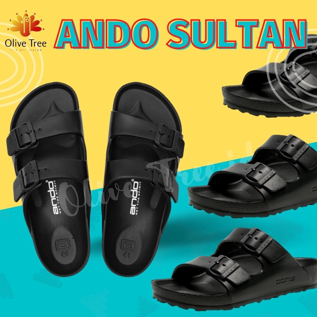 Sultan Sandal Selop Sultan Ando Pria Dewasa Sandal Laki-Laki Ringan Sandal Ando Original Sandal Pria Sandal Sultan