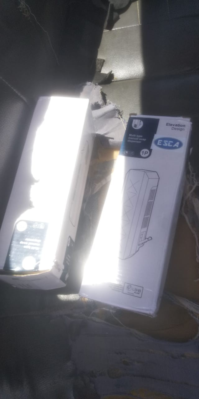 Tempat Sabun Cair  Push Bodi / Liquid Soap Dispenser Single 450ml