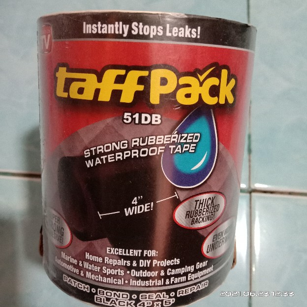 Lakban Plester Khusus Isolasi Perekat Penambal Lubang Pipa Ember Anti Bocor Anti 10x152cm Lengket