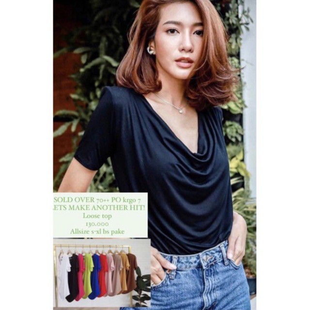 LOOSE TOP - ATASAN PREMIUM WANITA