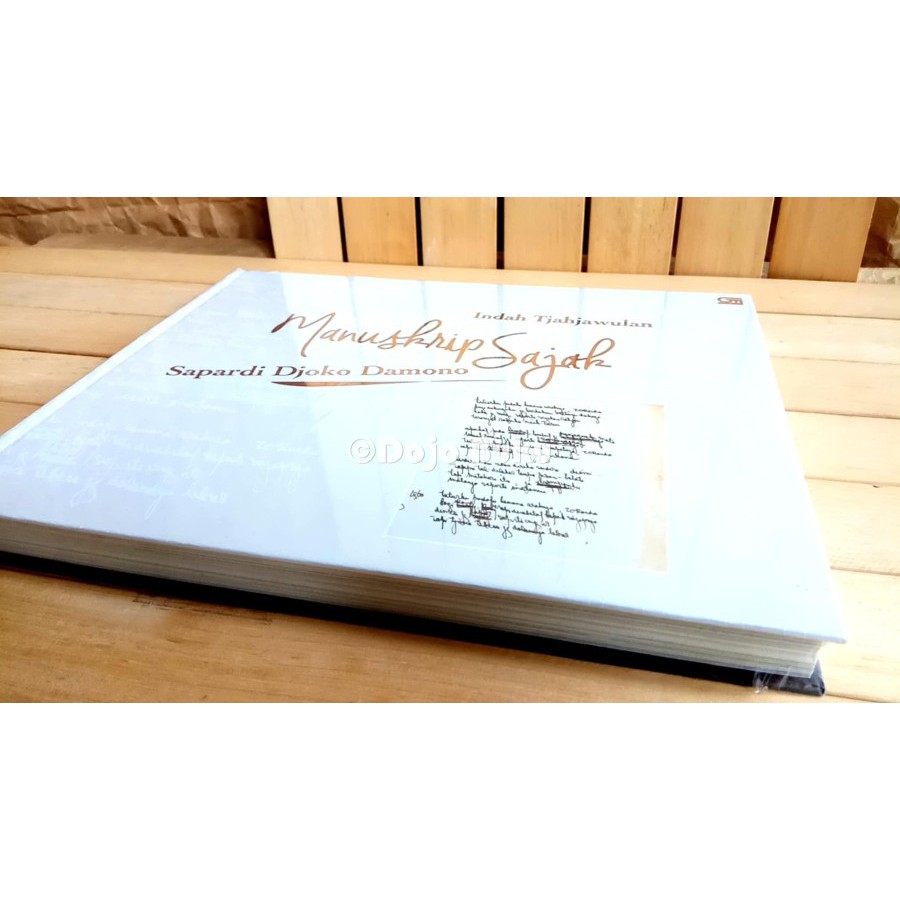 Manuskrip Sajak (Limited Edition) Sapardi Djoko Damono (HardCover)