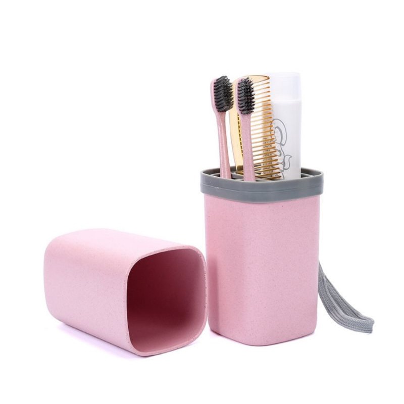 Portable Travel Toothbrush Holder Cup Tempat Sikat Gigi utk Travel Storage Box Case Holder Organizer