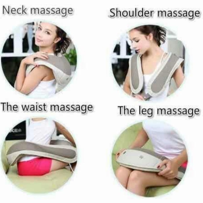 BAROKAH bantal terapi panas infrared massager hot theraphy accupunture pillow