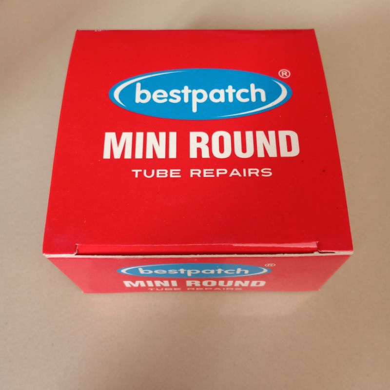 Bestpatch Mini Round 35mm 1 Box isi 50pcs - Karet Tambal Ban Dalam - Best - Bestpatch