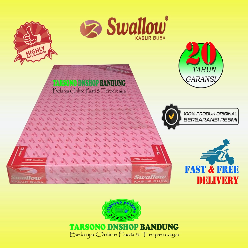 Kasur Busa Swallow / Kasur Busa Swallow No. 1 2 3 4 / Swallow Kasur Busa Original Bergaransi / Kasur