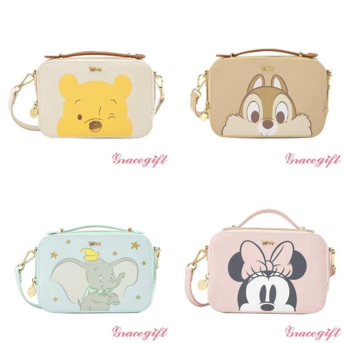 Disney Gracegift Mini Sling Bag Pooh Mickey Minnie Dumbo Chip And Dale