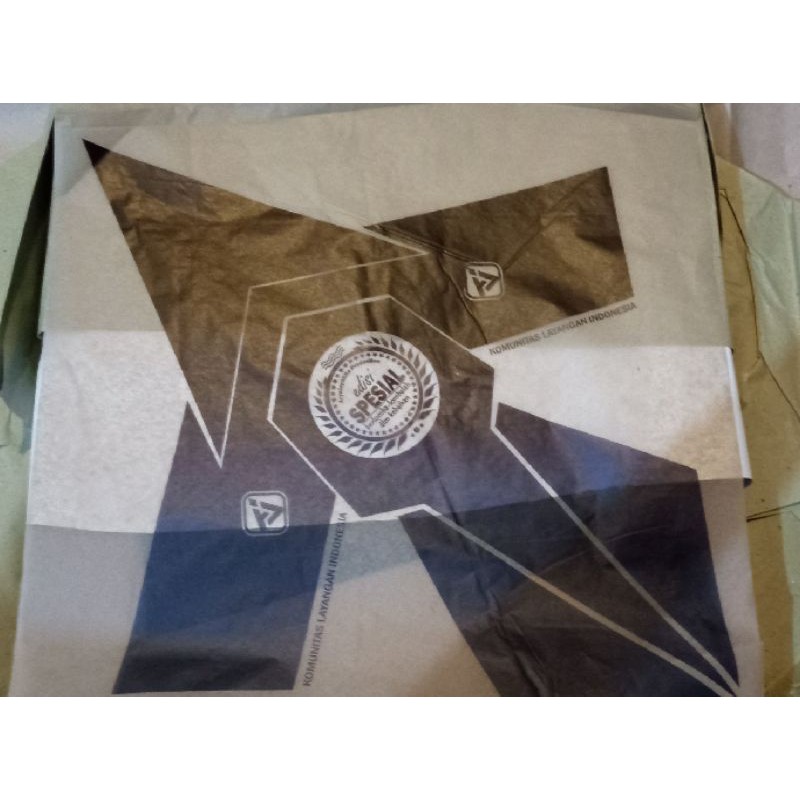Kertas Layangan Sablon Tisu Coklat (SPESIAL)