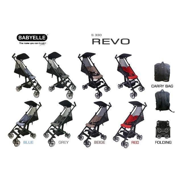 Stroller Babyelle Revo Stroler Babyelle Revo Stroller Travelling