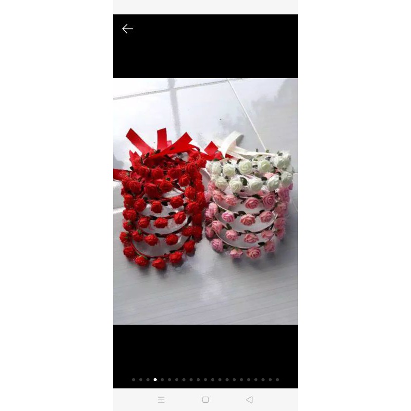 bando bunga,bando mahkota bunga