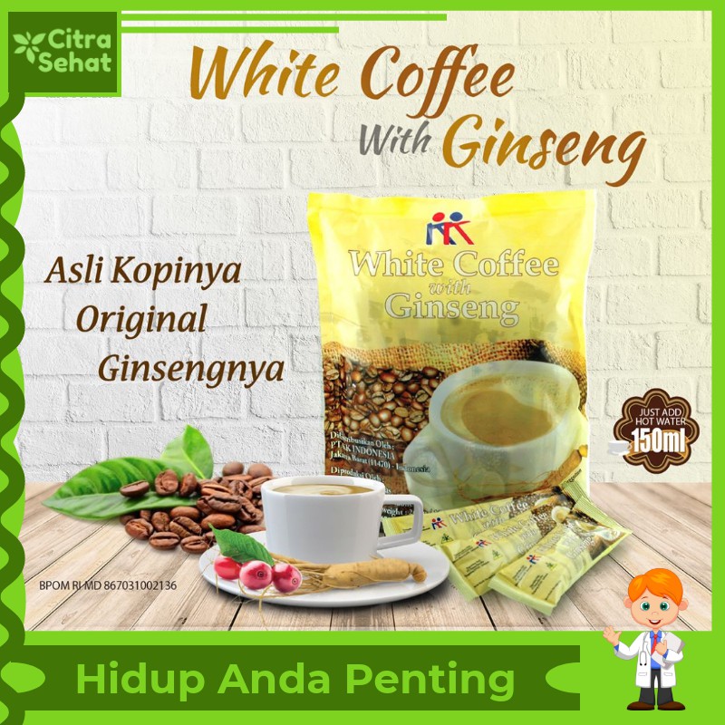 

White Coffee with Ginseng