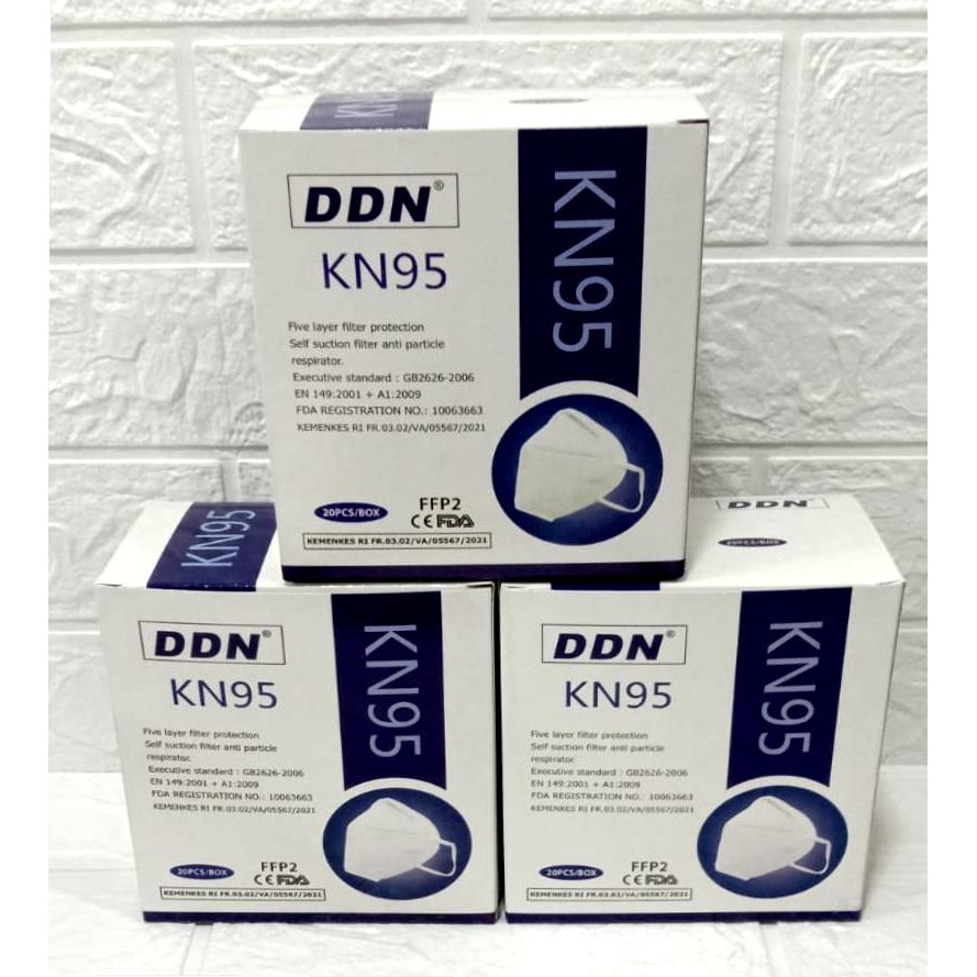 Masker DDN KN95 Import Isi 20