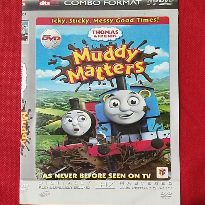 TERMURAH Kaset Dvd Film Animasi Thomas And Friend Muddy Matters - Film Kartun DVD DTS
