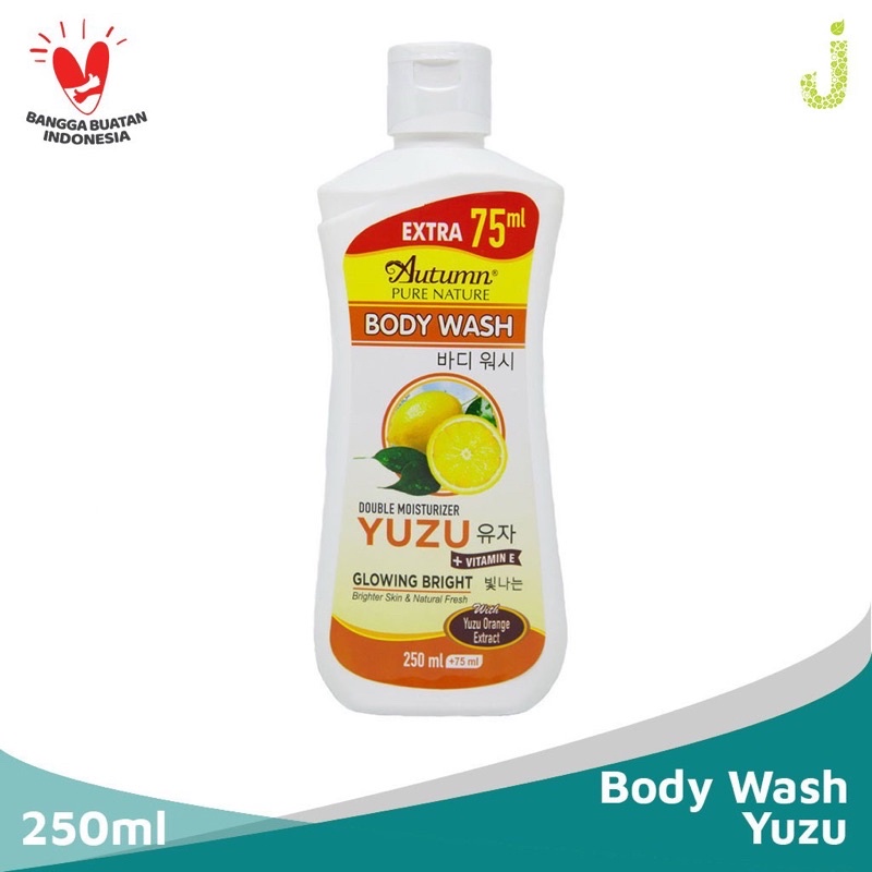 PROMO AUTUMN PURE NATURE BODY WASH YUZU 250ML + EXTRA 75ML