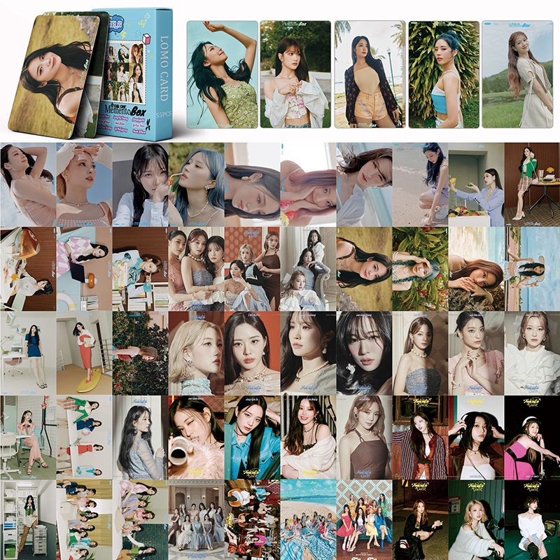 55pcs / Box Kartu LOMO Foto Album Fromis_9