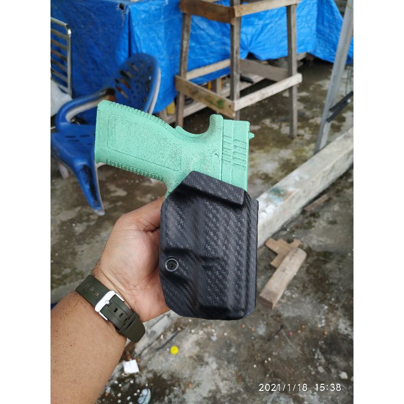 kydex holster hs 9 hs9 motif carbon