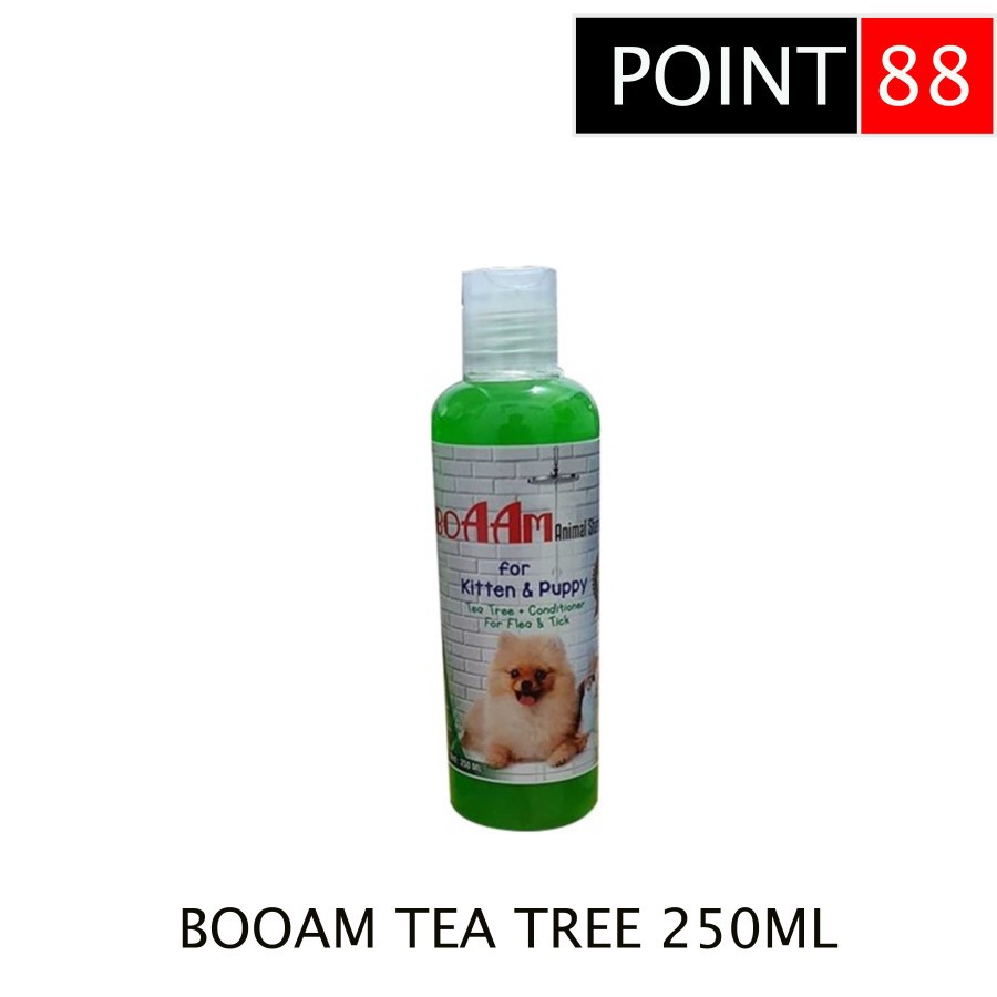 Shampoo BOAAM Tea Tree for Flea &amp; Tick 250ml - Anti Kutu Jamur