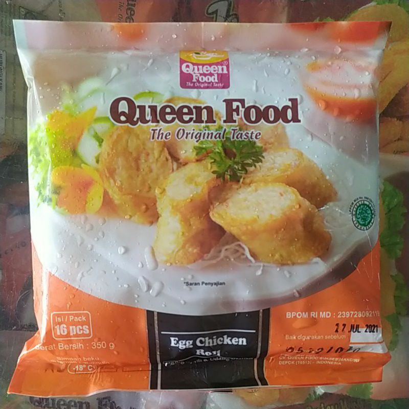 

Queen Food egg chicken Roll