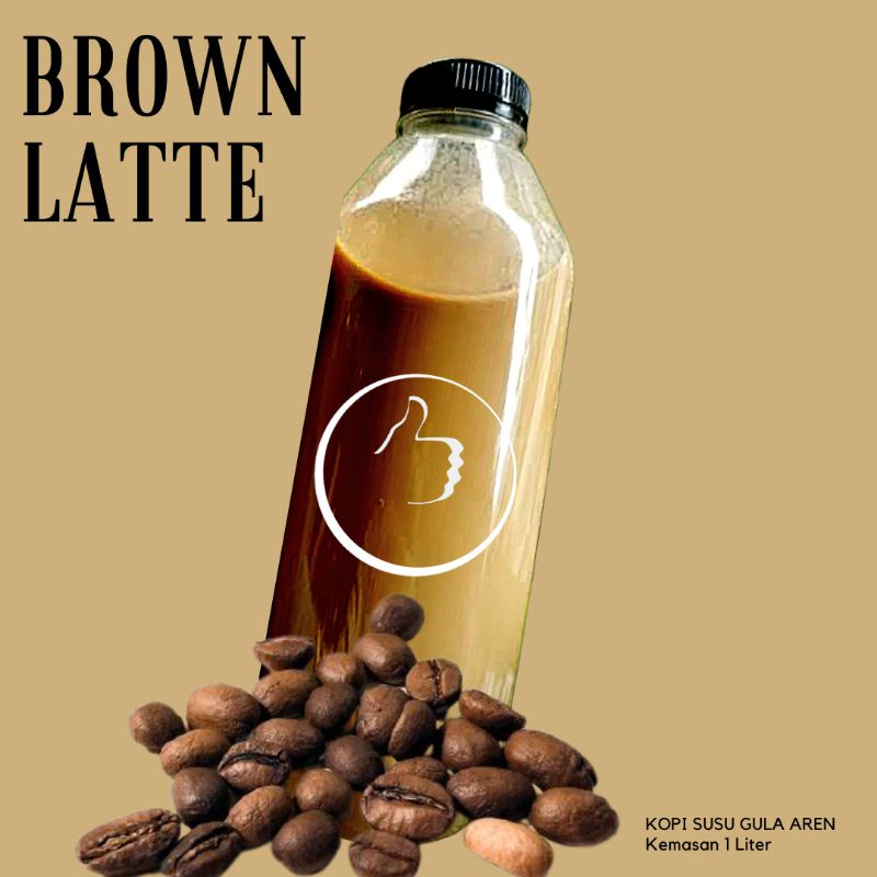 

Kopi susu Gula Aren (brownlatte) 1liter