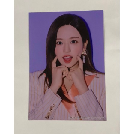 OFFICIAL IZONE YUJIN BEWARE ALBUM PHOTOPRINT