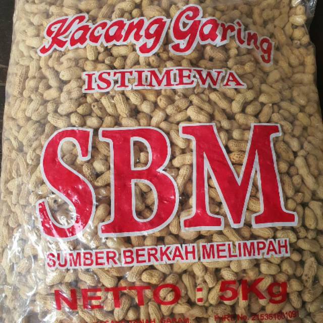 

Kacang garing merk SBM