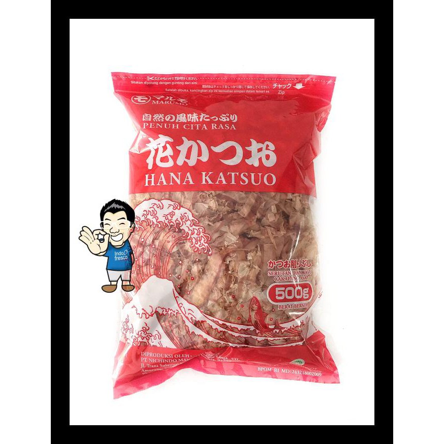 

PROMO! MARUMO HANA KATSUO- KATSUOBUSHI- BONITO FLAKES 500GR MURAH