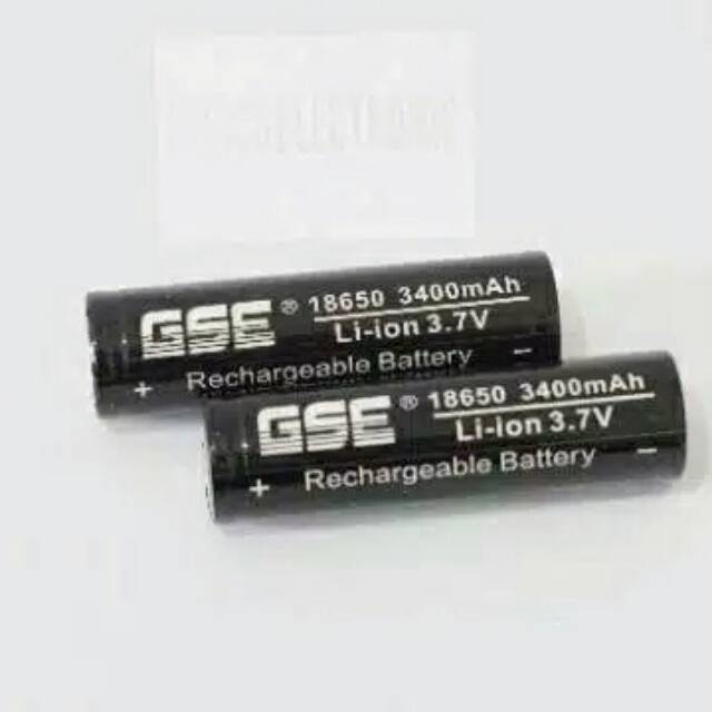 GSE Battery 18650 | 3400 mAh | 3.7V