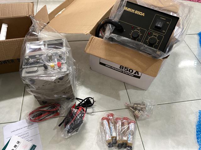 Blower / Solder Uap / Hot Air Gun 850a ( Analog / Manual )