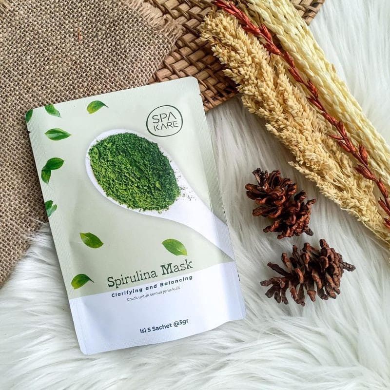 SPAKARE SPIRULINA MASK