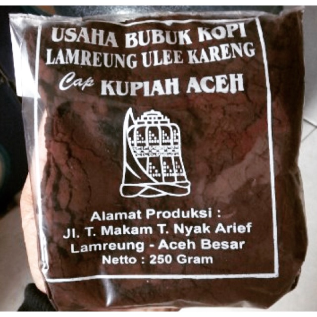 

Bubuk Kopi Aceh Tradisional Lamreung Ulka 250 gr