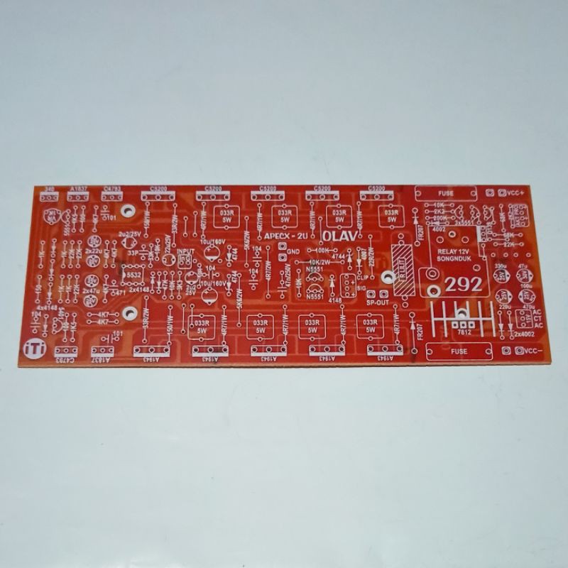 Jual PCB Power Amplifier Apex B500 2U Tef Type 292 Indonesia|Shopee