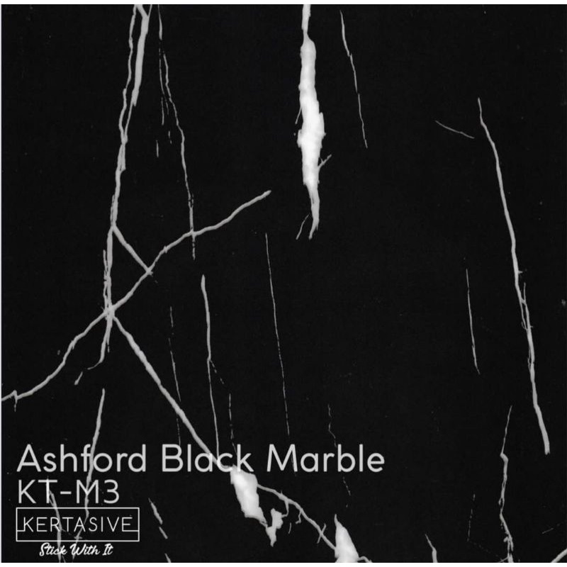 Kertasive Marble Series Ashford Black Marble