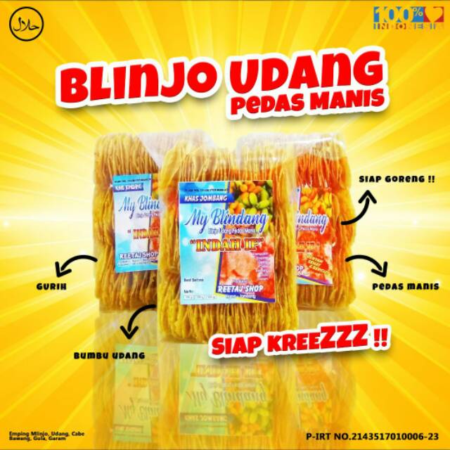 Emping Blinjo UDANG SPECIAL PEDAS MANIS/MENTAH/KRIPIK MLINJO/EMPING MELINJO GURIH, MURAH, TERLARIS
