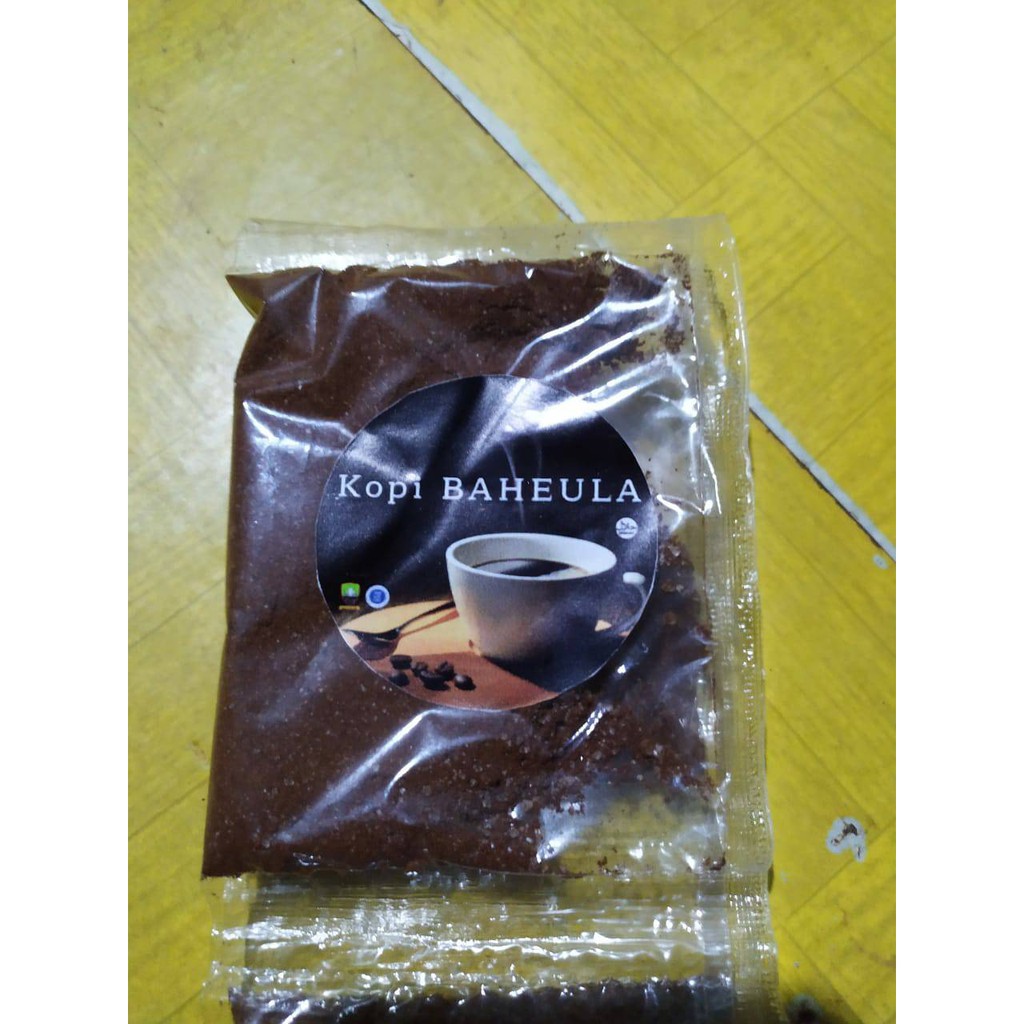 

Kopi Sachet Arabika + Gula 15gr