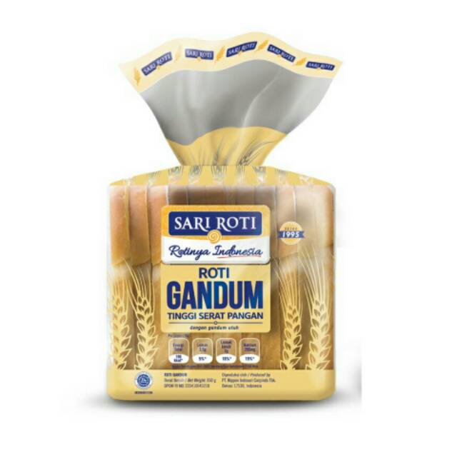 

SARI ROTI Roti Tawar Gandum