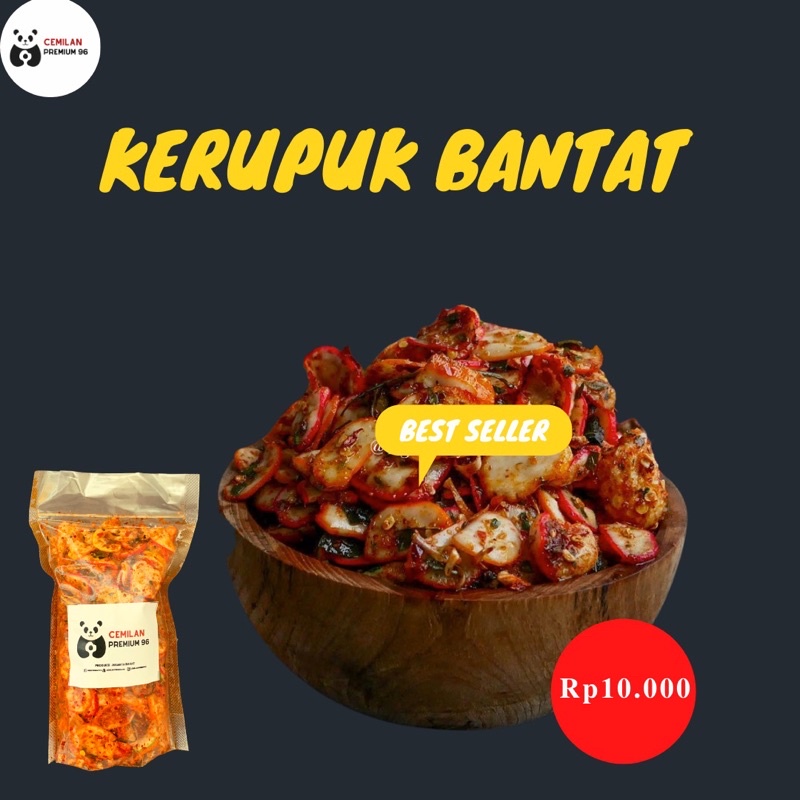 

KRUPUK BANTAT GURIH CRUNCHY 100 gram