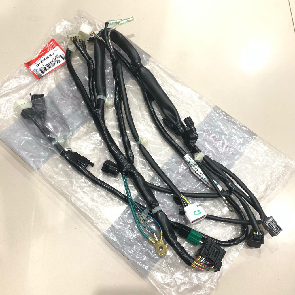 KABEL BODY WIRE HARNESS BEAT FI ESP NON ISS K25-600 ECU BESAR ORIGINAL