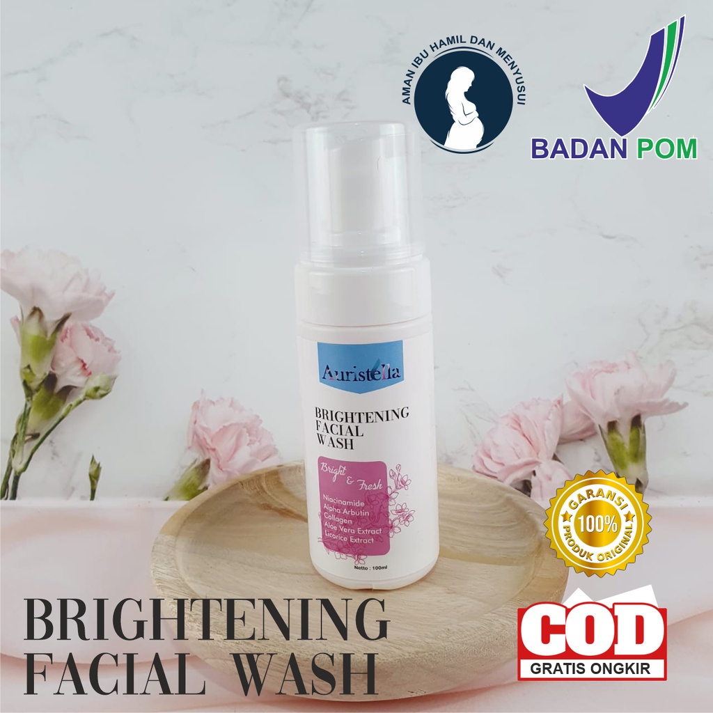 MN [ PROMO ] FACIAL WASH  SKINCARE UNTUK SEMUA JENIS KULIT /PELICIN PEMUTIH WAJAH AURISTELLA  BEAUTY