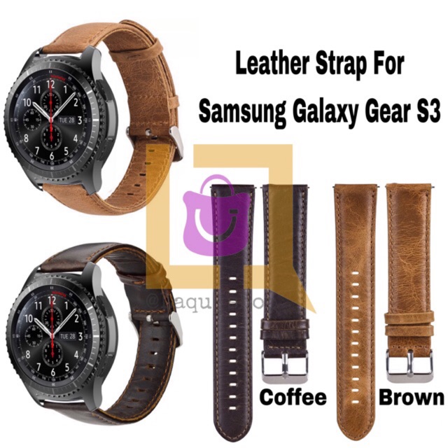 Strap Samsung Galaxy Gear S3 Frontier Classic Leather