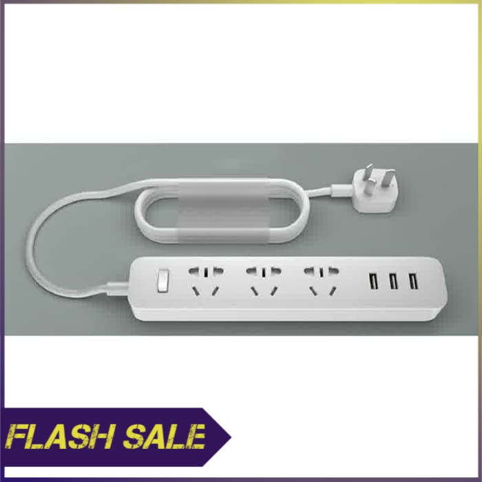 Xiaomi Mi Smart Power Strip Plug Adapter    White