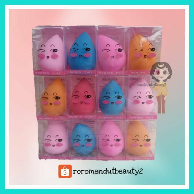 (PACKING MIKA) SPONS BLENDER TELUR GUCI / SPONS MAKE UP