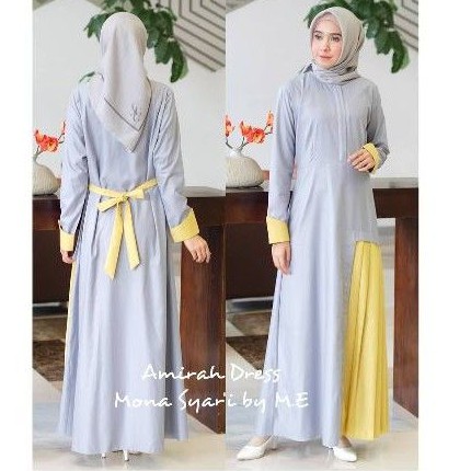 SALE Amirah dress gamis mona syari