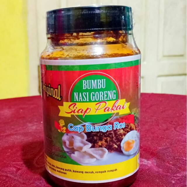 

Bumbu nasi goreng siap pakai pedas dan original