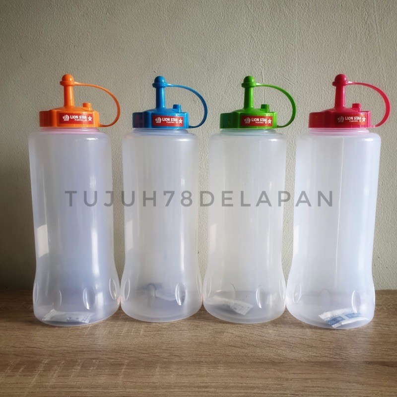 Botol Kecap Plastik / Botol Sauce Keeper 1000ml / Bistro 1000ml